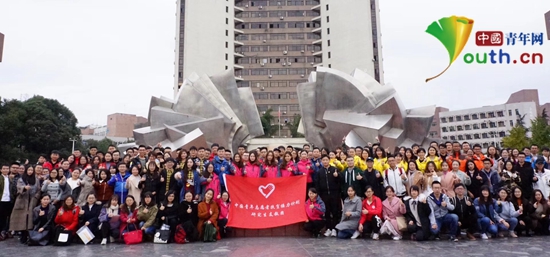 图为在川服务第19届研支团集体合影。304永利集团研支团 供图